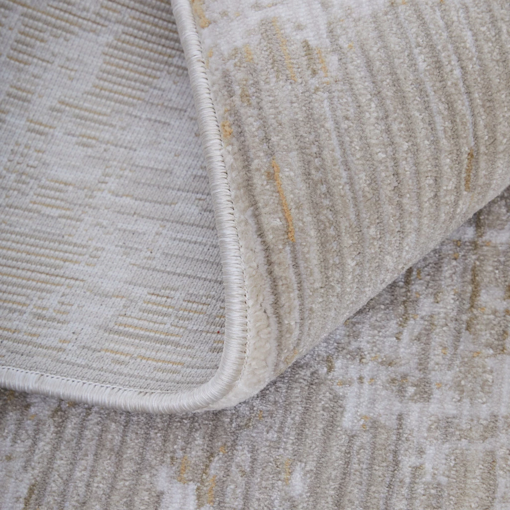HomeRoots Abstract Power Loom Area Rug