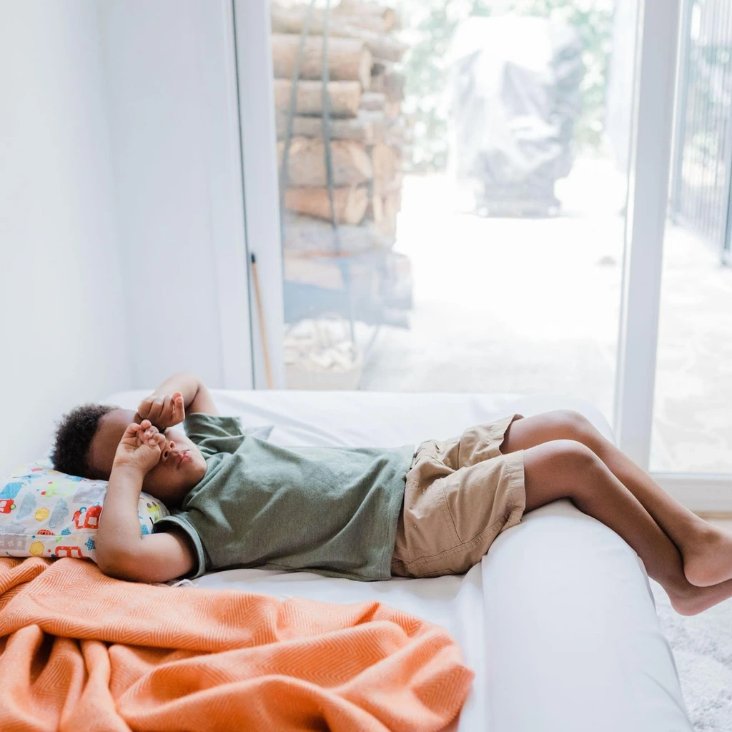 Little Sleepy Head Bed Bumper for Toddlers | Toddler Bed Rail | Toddler Bed Rail with Soft Cover | Foam Safety Rail with Stay-Put Cover | Twin Bed Bumper for Toddlers for Home or RV (2-Pack)