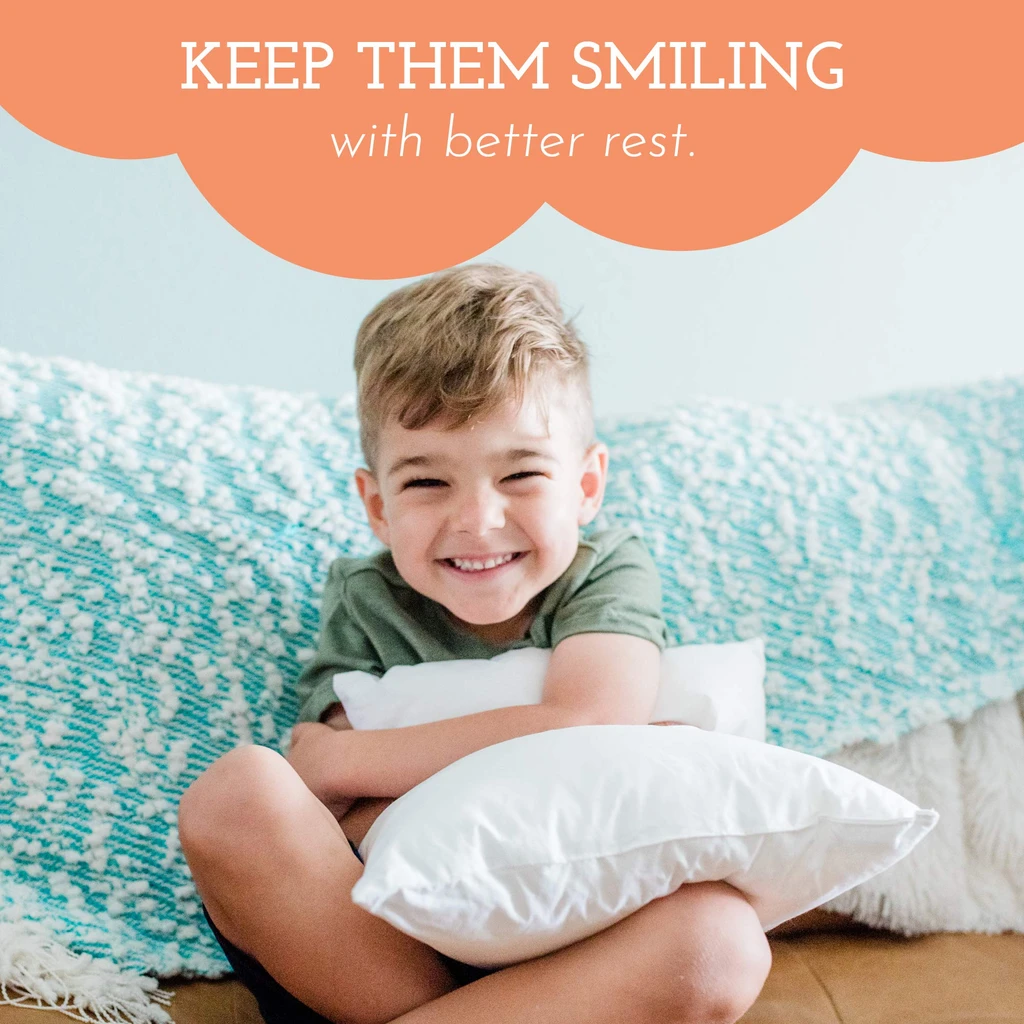 Little Sleepy Head Toddler Pillow 13x18 - Hypoallergenic Ergonomic Pillow