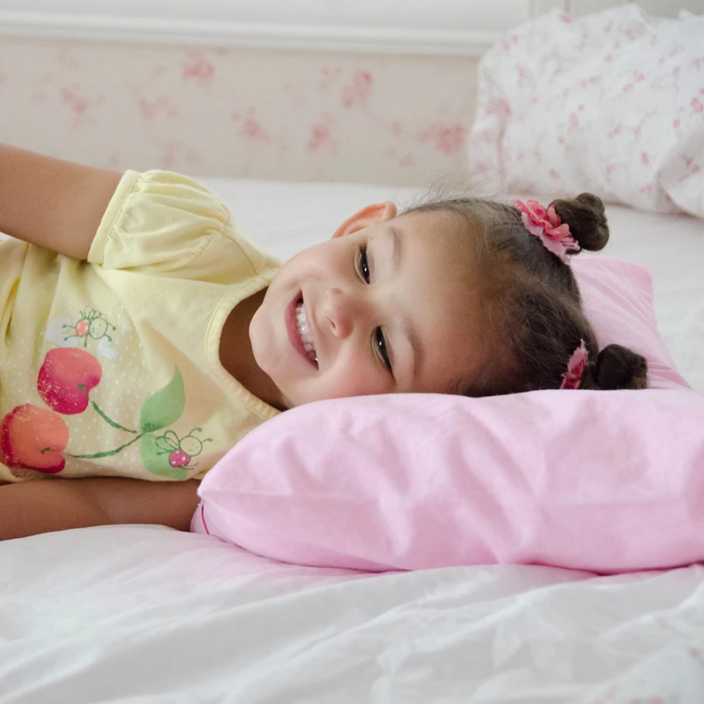 Little Sleepy Head Pillowcase - 100% Made Cotton & Hypoallergenic Pillow Case - Snug Fit Envelope Enclosure (PILLOWCASE ONLY)