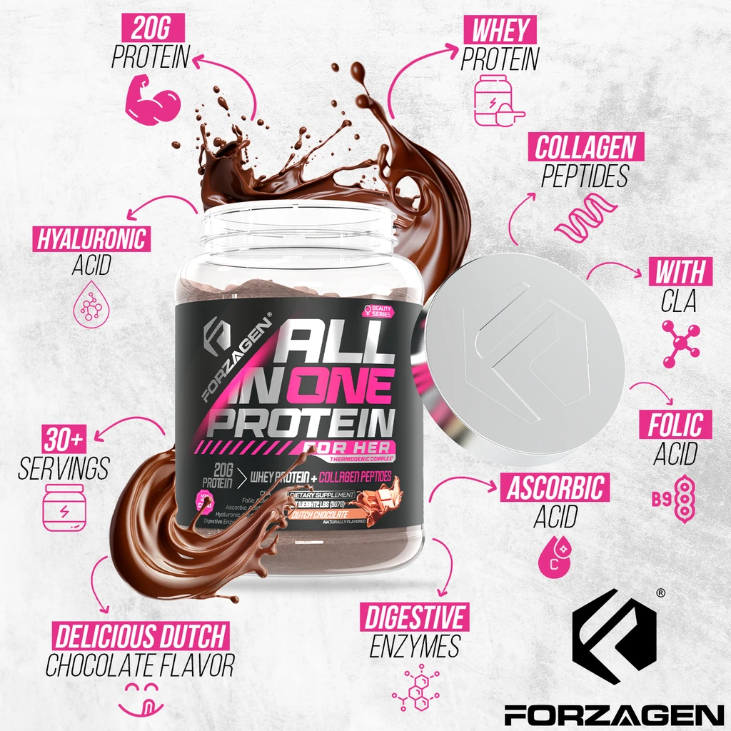 Forzagen Protein Powder For Women - All In One For Her