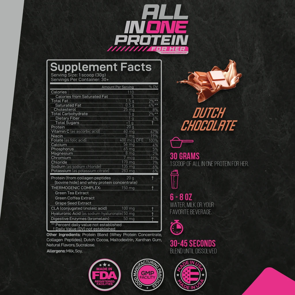 Forzagen Protein Powder For Women - All In One For Her