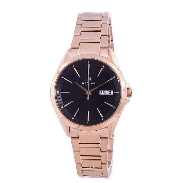 Redsol Pte Ltd Westar Rose Gold Tone Womens Watch