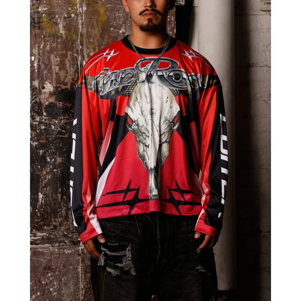 Loiter Loiter X WWE The Rock Motorcross Long Sleeve Jersey