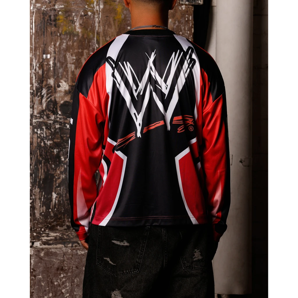 Loiter Loiter X WWE The Rock Motorcross Long Sleeve Jersey