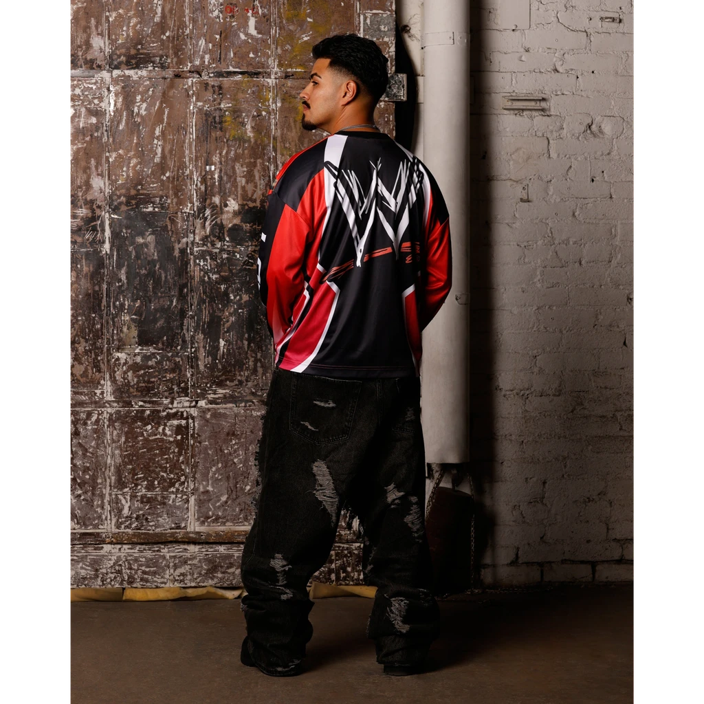 Loiter Loiter X WWE The Rock Motorcross Long Sleeve Jersey