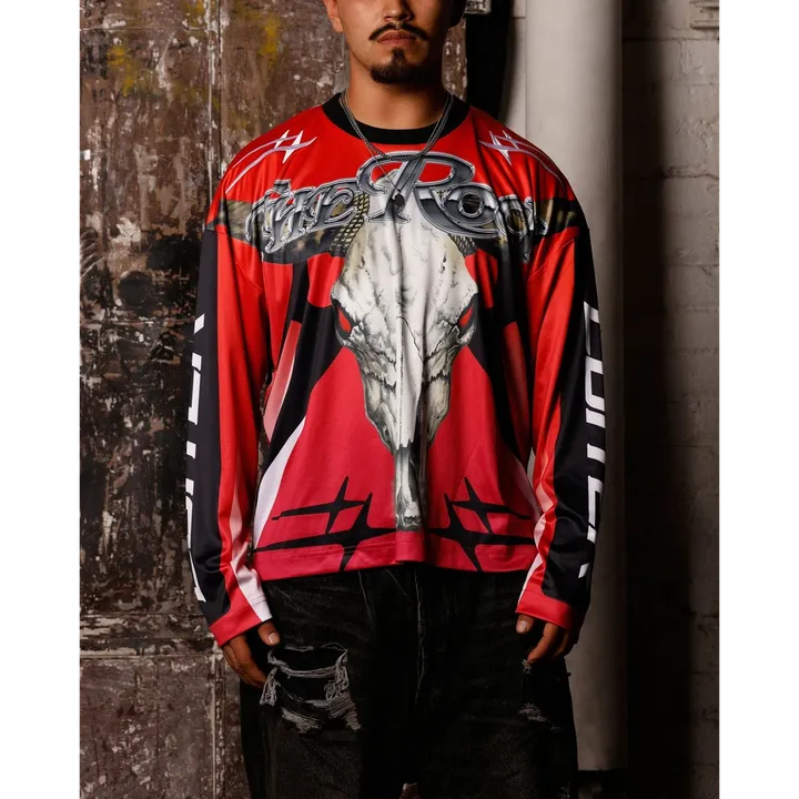 Loiter Loiter X WWE The Rock Motorcross Long Sleeve Jersey