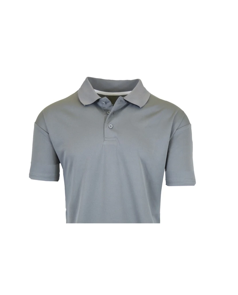 Galaxy by Harvic Men's Tagless Moisture-Wicking Polo Shirt for Comfort & Style
