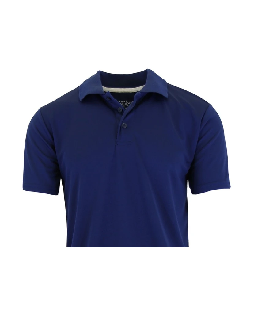 Galaxy by Harvic Men's Tagless Moisture-Wicking Polo Shirt for Comfort & Style