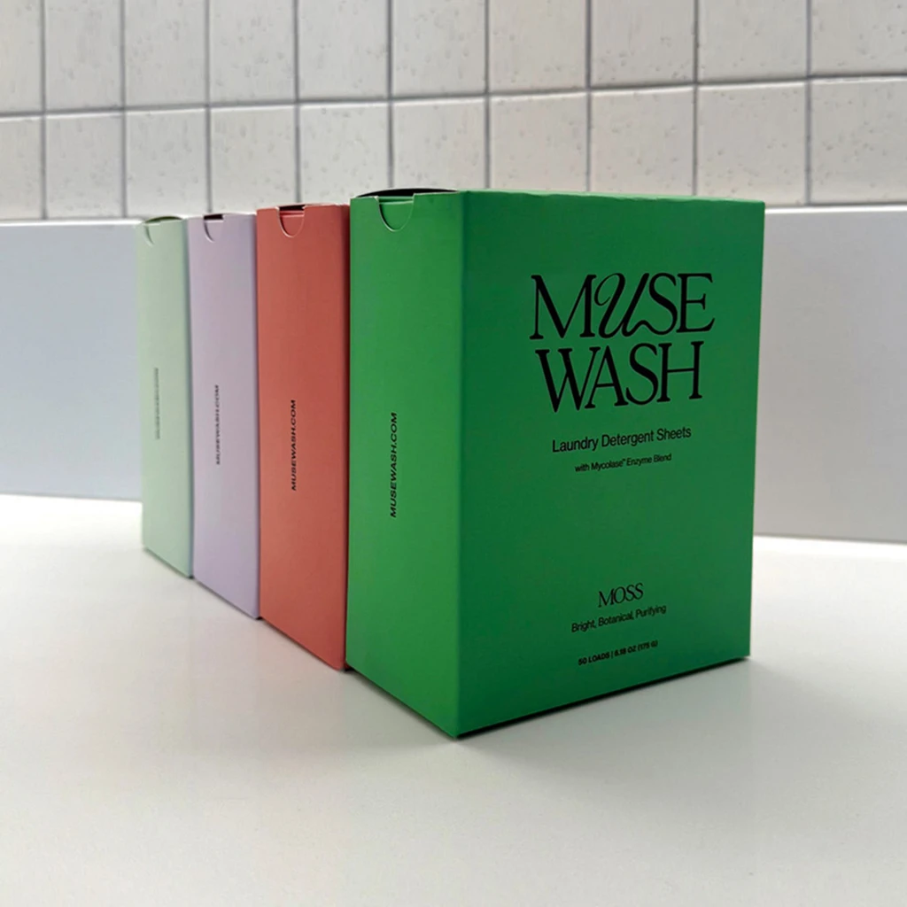 MUSEWASH Laundry Detergent Sheets
