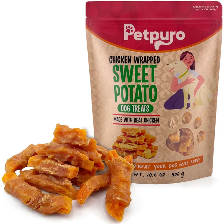 Petpuro Dog Treats Chicken & Sweet Potato