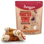 Chicken Wrapped Rawhide Bones, High-Protein Chews for Dog