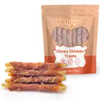 Duck Wrapped Rawhide Sticks Dog Treats