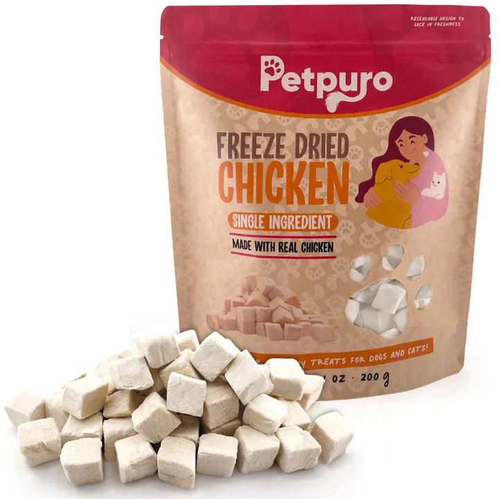 Petpuro Freeze Dried Chicken Dog & Cat Treats