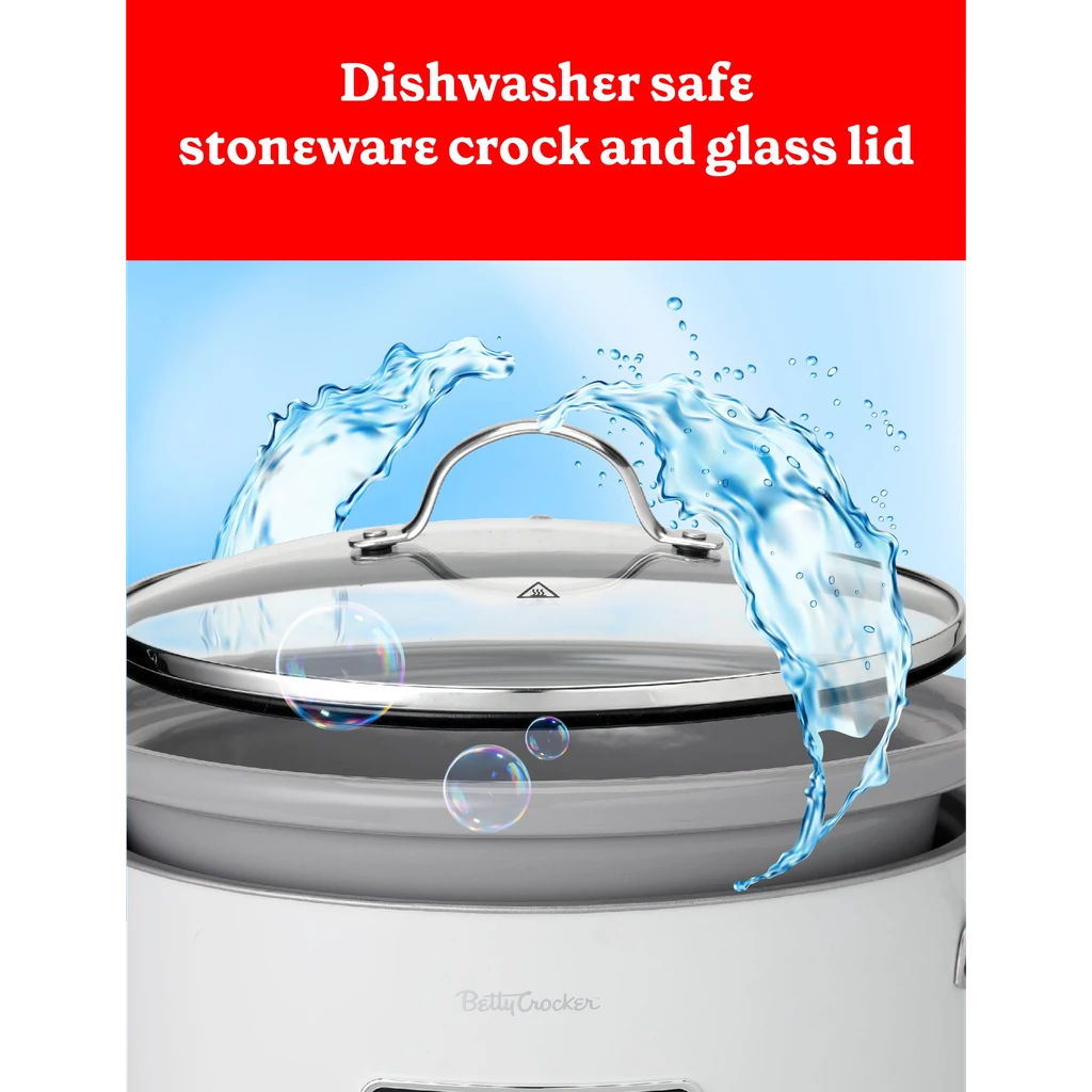 Betty Crocker Oval Digital Slow Cooker