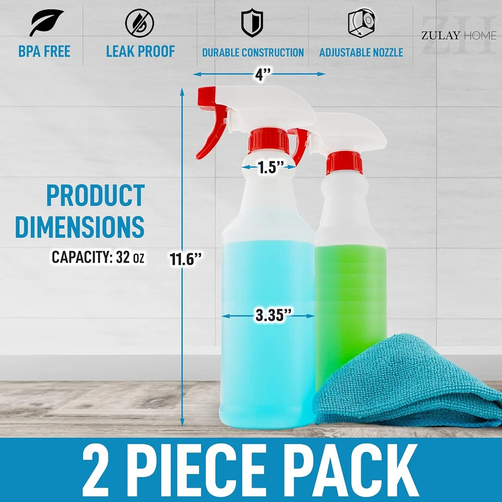 Zulay Kitchen Home Spray Bottle