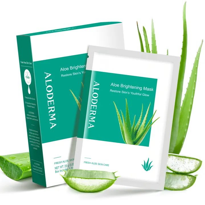 Aloderma Aloe Brightening Mask (Box of 5)
