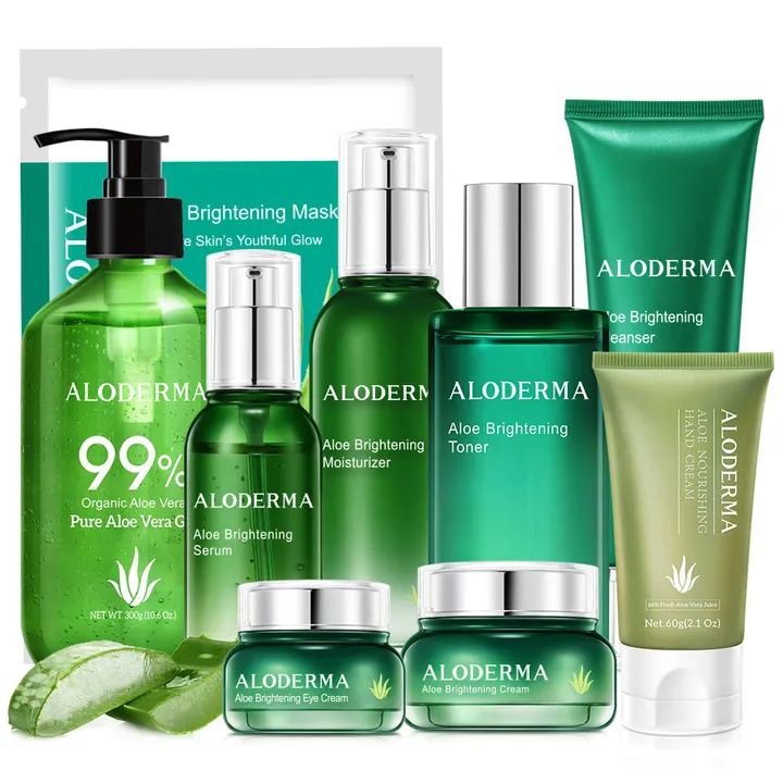 Aloderma Ultimate Aloe Brightening Set