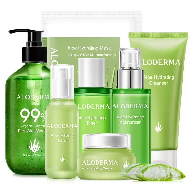 Aloderma Luxury Aloe Hydrating Set