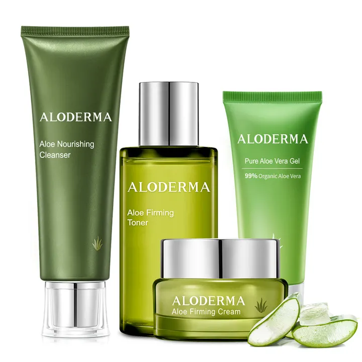 Aloderma Essential Aloe Firming & Rejuvenating Set