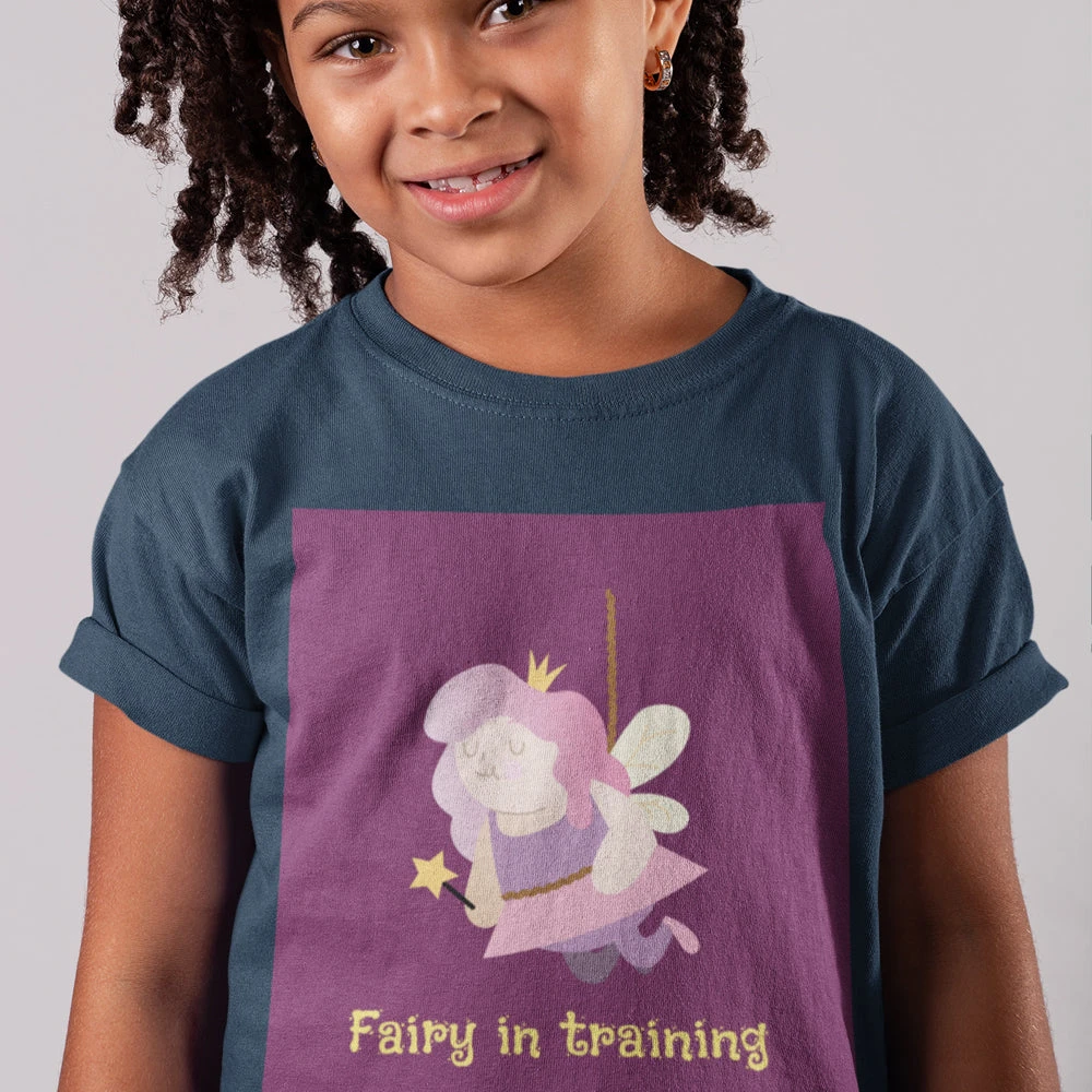 Onetify Kids Girls Fairy in Training T-Shirt
