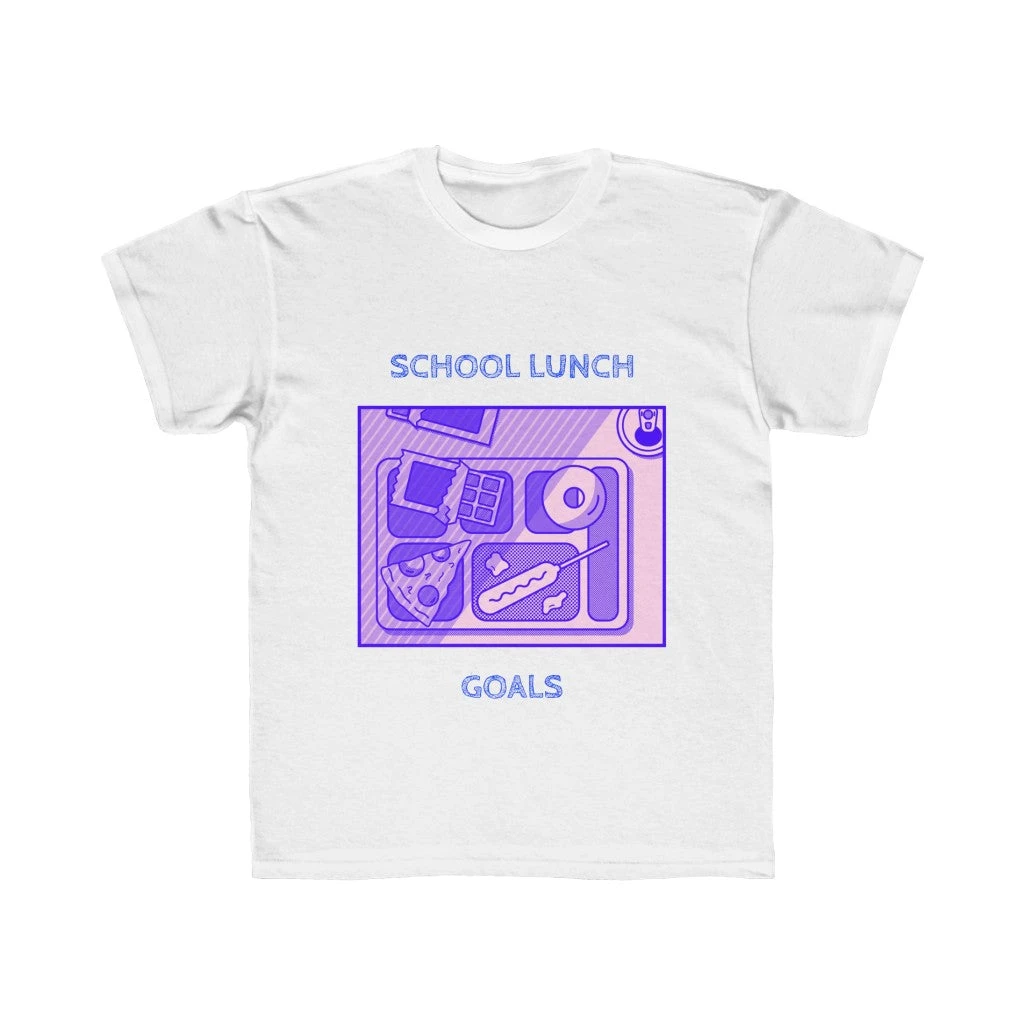 Onetify Kids Girls School Lunch T-Shirt