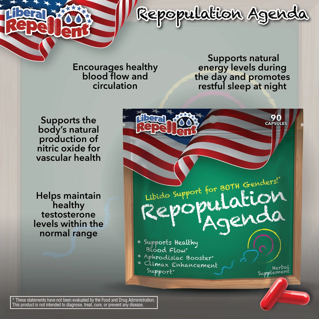 Liberal Repellent Repopulation Agenda Capsules