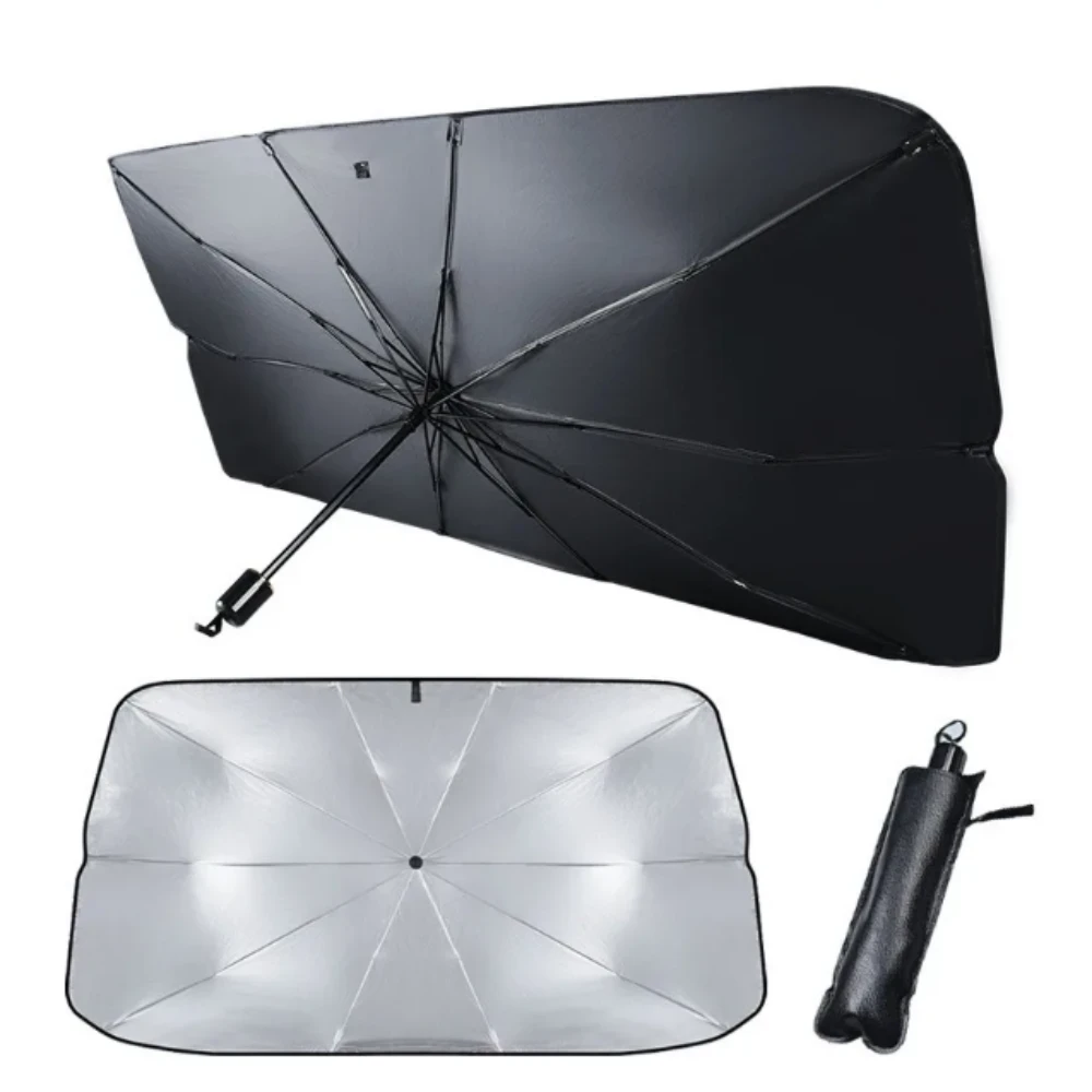 Onetify Foldable Car Windshield Sun Shade Umbrella