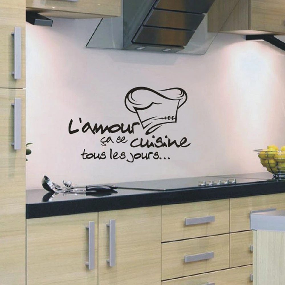 Onetify French Cuisine Chef Theme Kitchen And Home Decor Wall Sticker