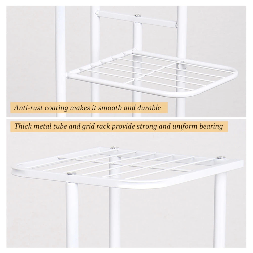 Onetify 6 Pot Multi Layer Metal Plant Stand Home Decor