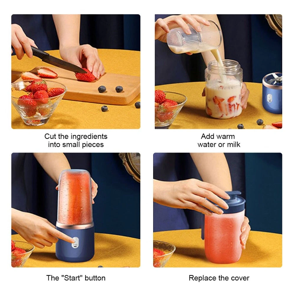 Onetify Electric 6 Blades Portable Juice Blender