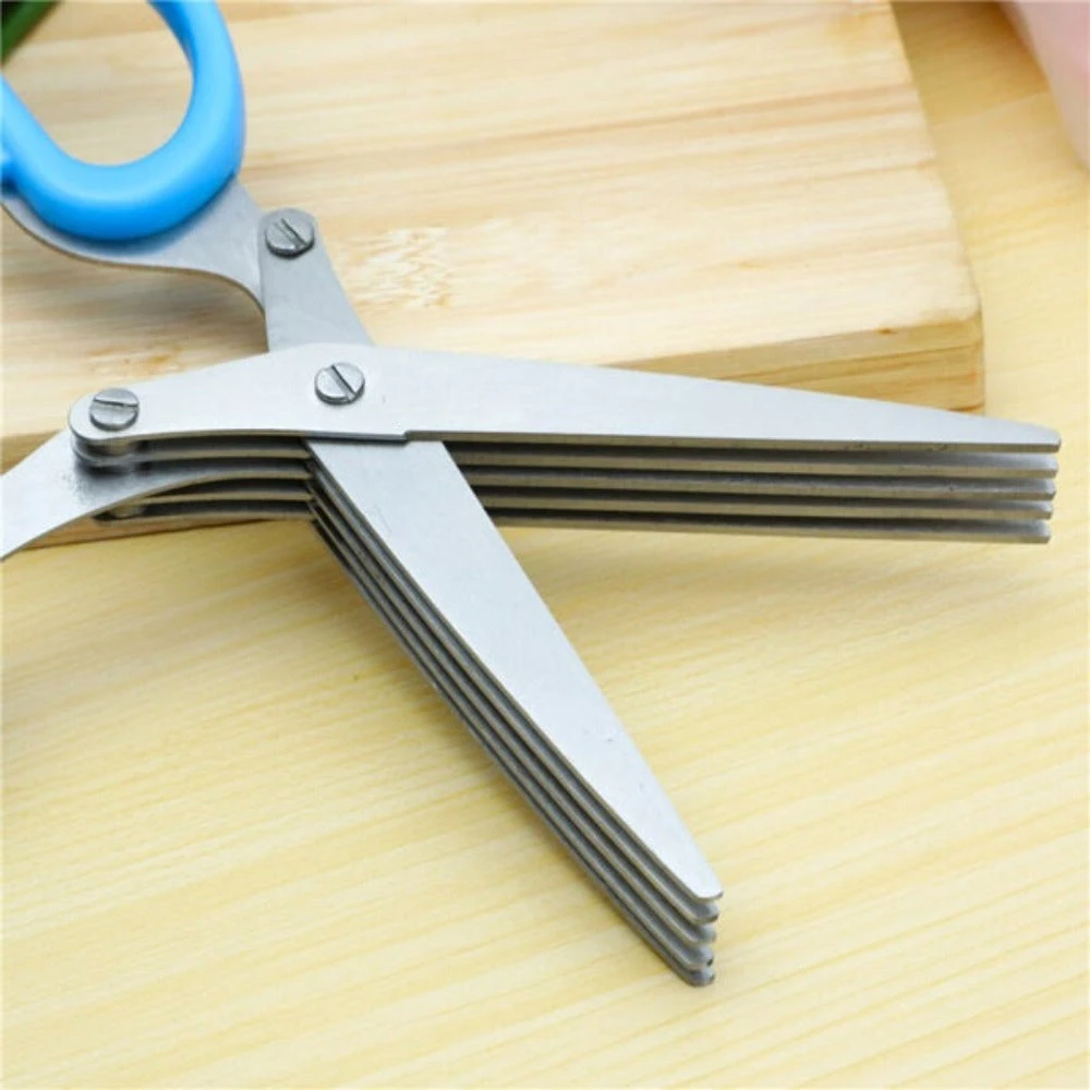 Onetify Multi Layers Stainless Steel Vegetable Scissor