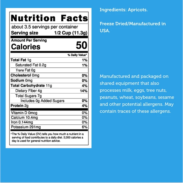 Arctic Farms Freeze Dried Apricots