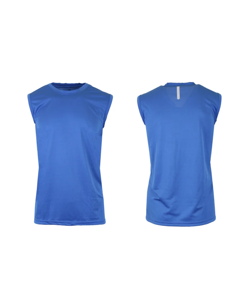 Galaxy by Harvic 3-Pack Men's Moisture-Wicking Performance Muscle Tee