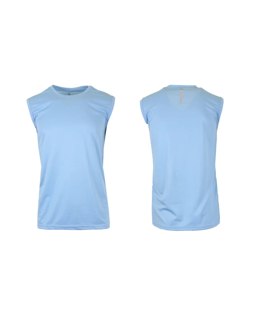 Galaxy by Harvic 3-Pack Men's Moisture-Wicking Performance Muscle Tee