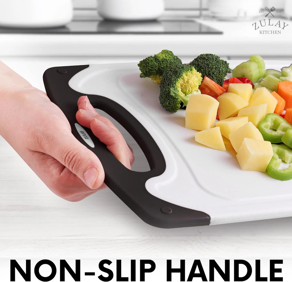 Zulay Kitchen Cutting Board Set