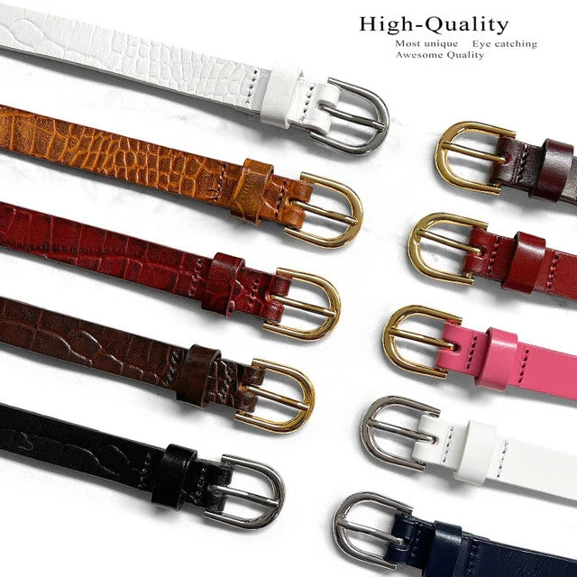 Belt Rhinestone Kids Leather Dress Belts for Comfort & Style