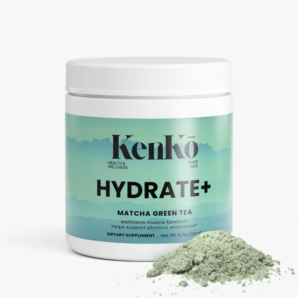 Kenkō Matcha Green Tea Hydration Powder for Energy & Endurance