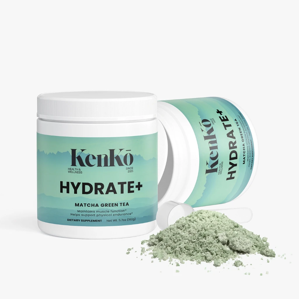 Kenkō Matcha Green Tea Hydration Powder for Energy & Endurance