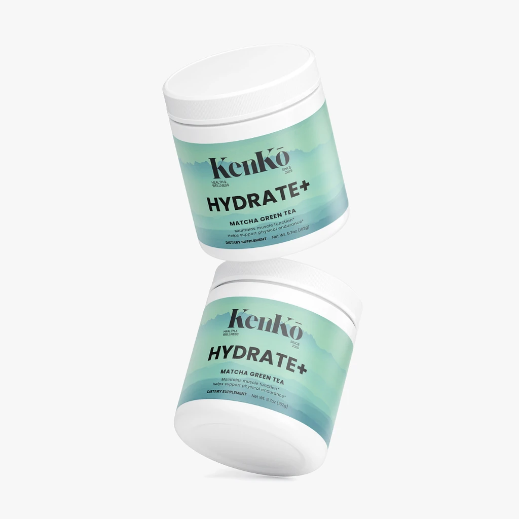 Kenkō Matcha Green Tea Hydration Powder for Energy & Endurance