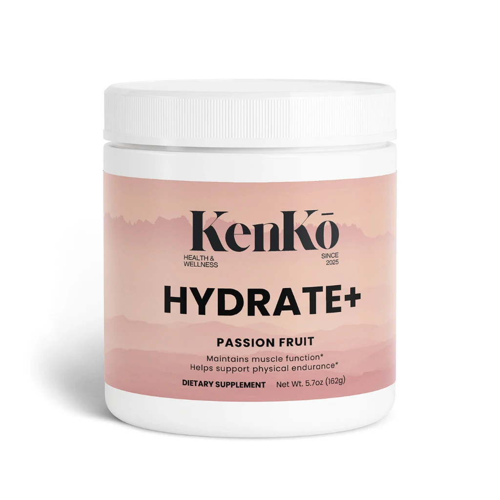 Kenkō Passion Fruit Hydration Powder for Energy & Endurance