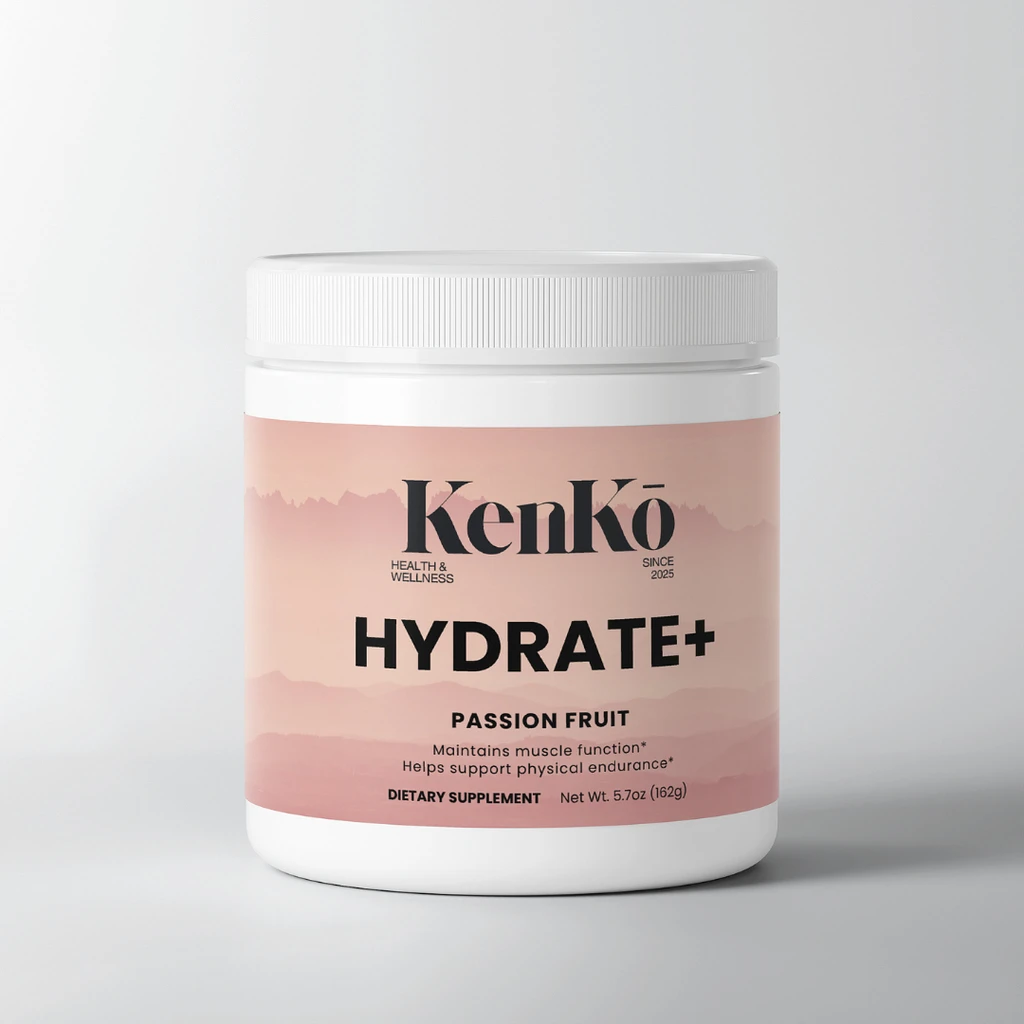 Kenkō Passion Fruit Hydration Powder for Energy & Endurance