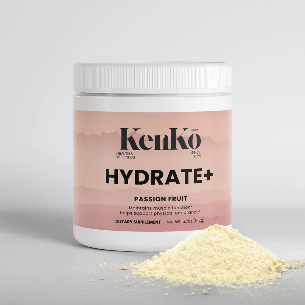 Kenkō Passion Fruit Hydration Powder for Energy & Endurance