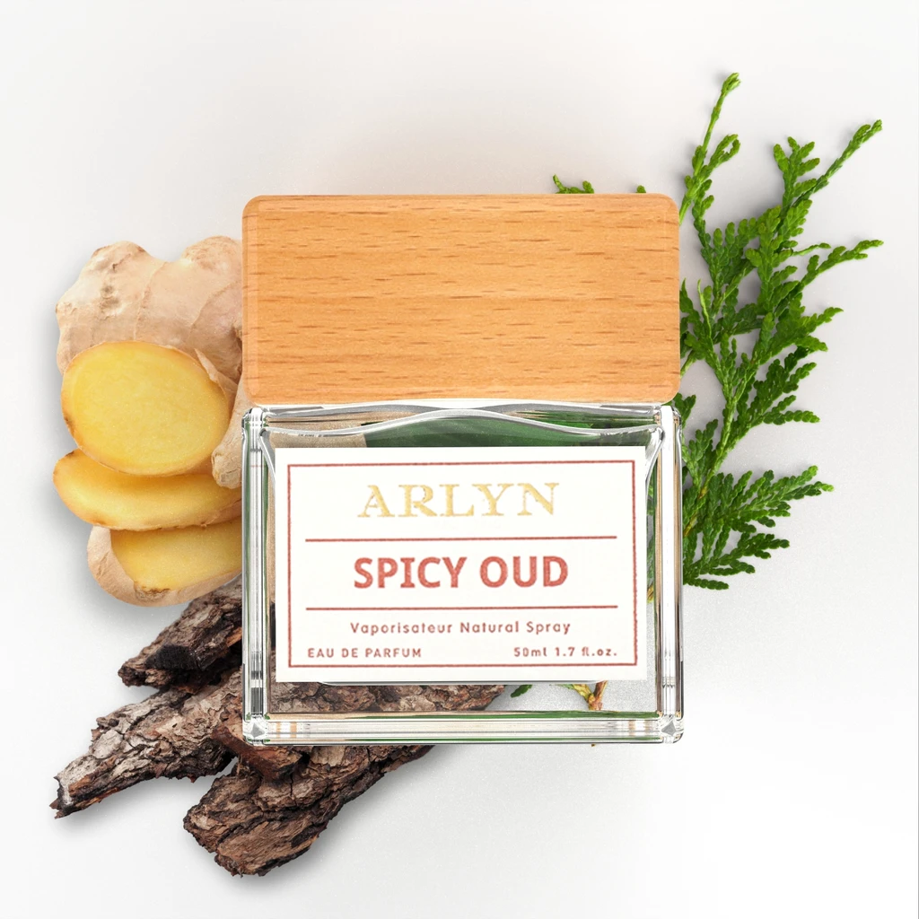 Arlyn Spicy Oud Eau De Parfum Inspired by Tom Ford Oud Wood, Perfume for Men, Luxury Fragrance - Vegan, Cruelty-Free, and Eco-Conscious (1.7oz / 50ml)