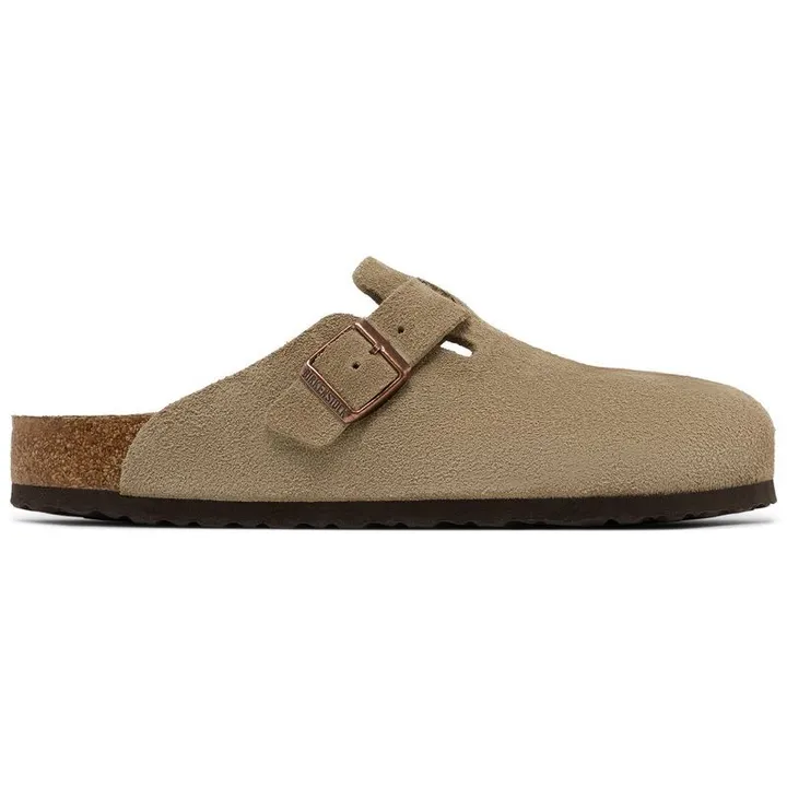 Wise Sneakers Birkenstock Boston Soft Footbed Suede Taupe
