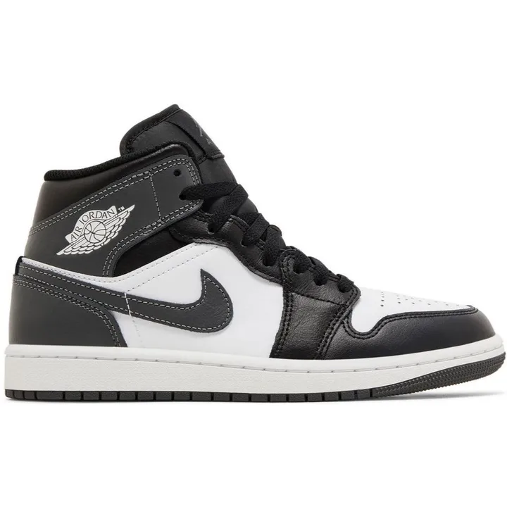 Wise Sneakers Jordan 1 Mid Black White Iron Grey