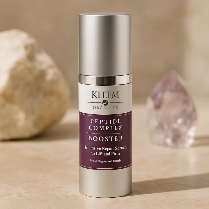 Kleem Organics Peptide Serum for Face with Collagen Boosting and Firming Benefits