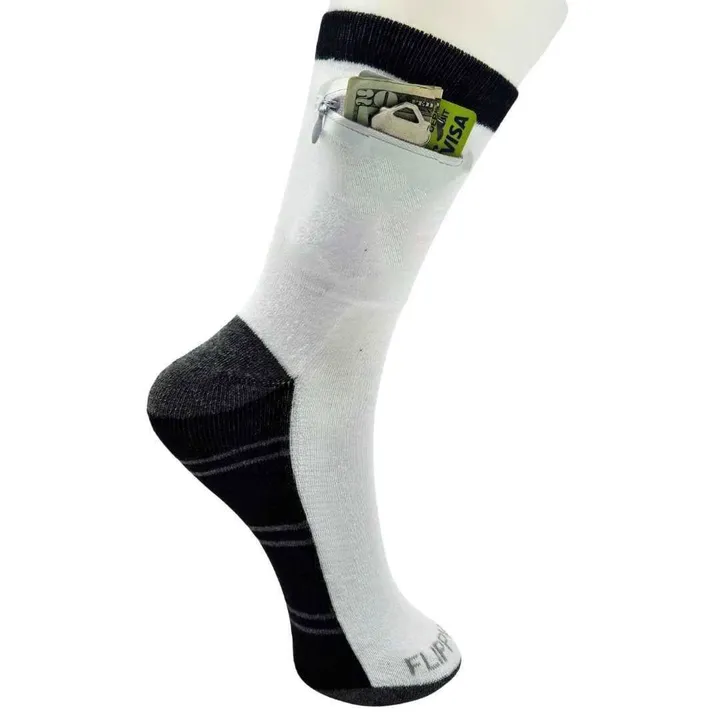 Flippysox Zipper Sock Wallet