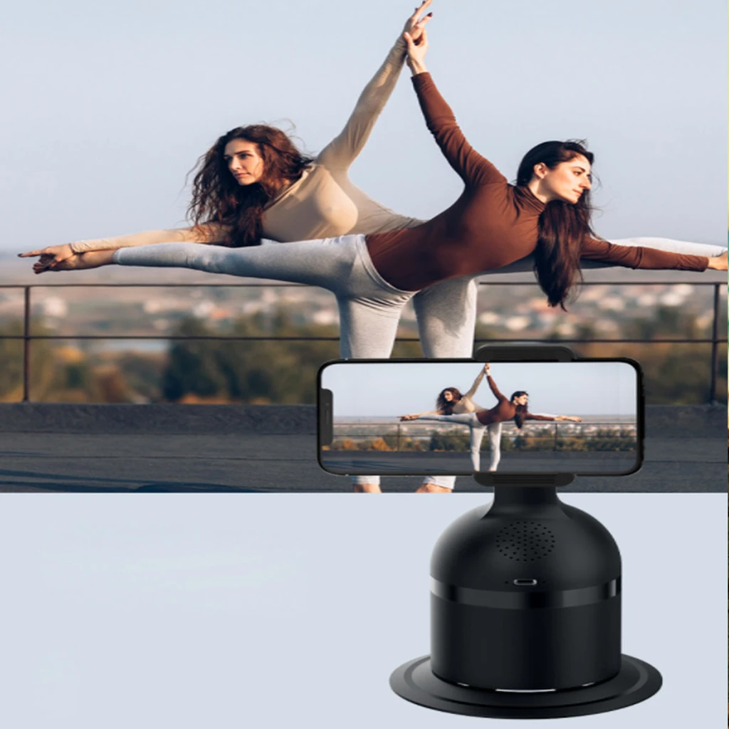 VistaShops 3 in 1 360 Self Videographer Bluetooth Speaker and Remote Control