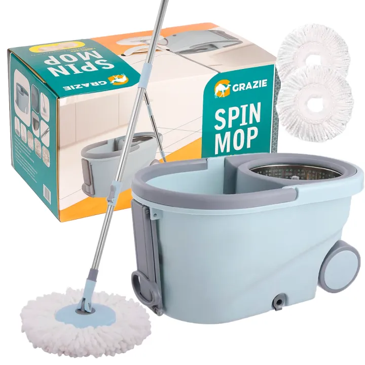 Fresh Start Grazie Spin Mop With Wheels